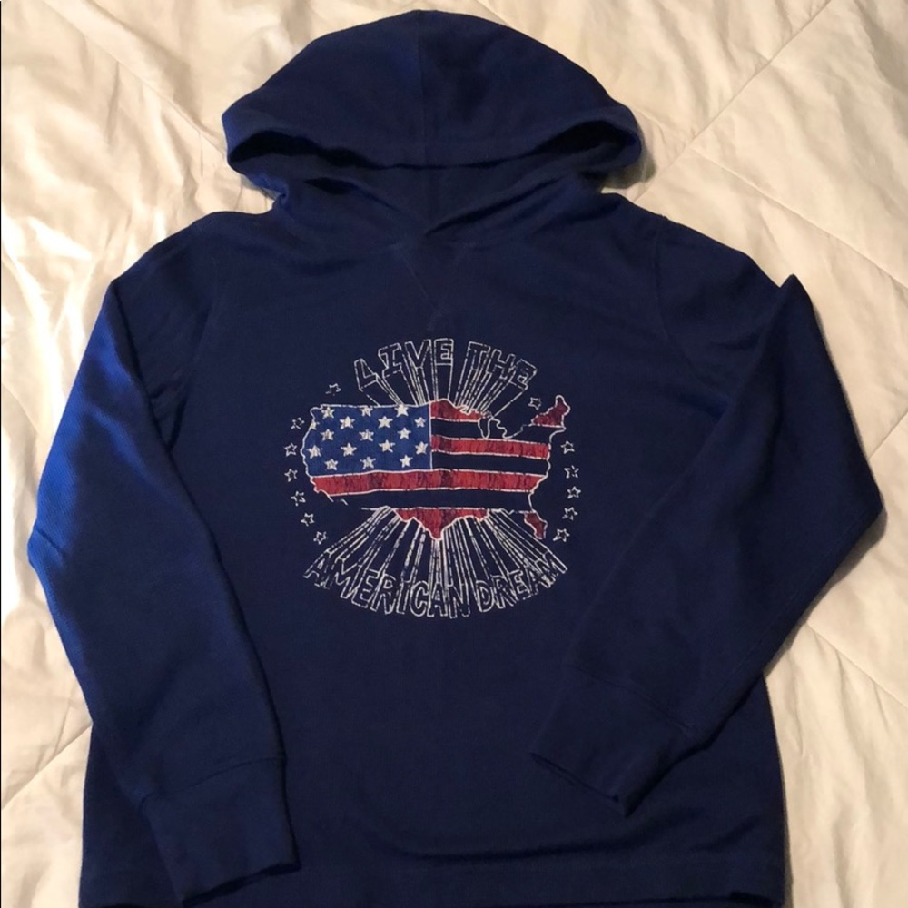 EUC Polo Ralph Lauren hooded long sleeve shirt